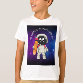 宇宙飛行士引用文 Tシャツ