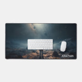 宇宙飛行士探査惑星宇宙旅行銀河系 デスクマット (キーボード&マウス)