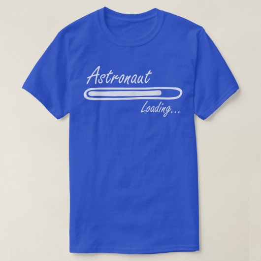 宇宙飛行士搭載 Tシャツ (デザイン正面)
