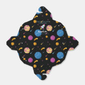 宇宙飛行士旅行銀河系誕生日ビーフボックス フェイバーボックス (折り畳みなし)