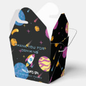 宇宙飛行士旅行銀河系誕生日ビーフボックス フェイバーボックス (オープン)