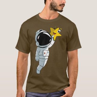 宇宙飛行士星惑星 Tシャツ