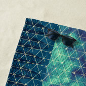 宇宙飛行士来のスケッチ太陽のカッコいい宇宙 ビーチタオル (インサイチュ)