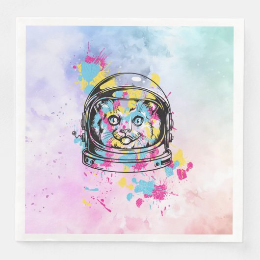 宇宙飛行士猫 (正面)