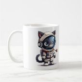 宇宙飛行士猫 コーヒーマグカップ (左)