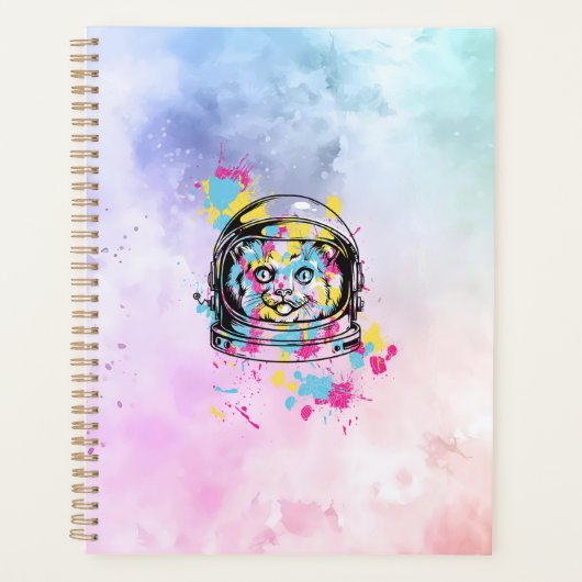 宇宙飛行士猫 プランナー手帳 (正面)