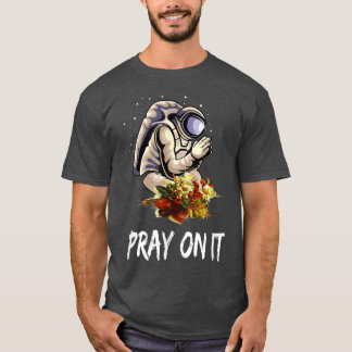 宇宙飛行士祈の – 宇宙人祈世界平和フロー Tシャツ