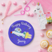 宇宙飛行士紙プレート ペーパープレート (パーティー)