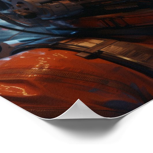 宇宙飛行士素晴らしのポスター – 宇宙を探索する ポスター (角)