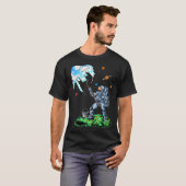 宇宙飛行士絵画の Tシャツ (正面フル)