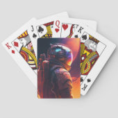 宇宙飛行士絵画世界発見の宇宙 トランプ (裏面)