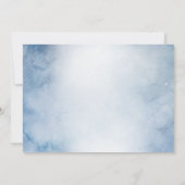 宇宙飛行士誕生日サンキューカード 招待状 (裏面)