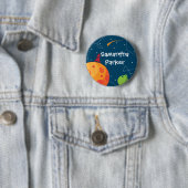 宇宙飛行士誕生日優先ボタン 缶バッジ (インサイチュ)