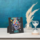 宇宙飛行士誕生日少年 フォトプラーク (インサイチュ)