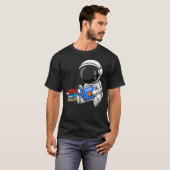 宇宙飛行士読の宇宙愛読者たち Tシャツ (正面フル)