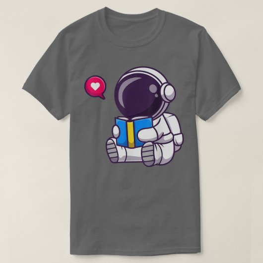 宇宙飛行士読の著書 Tシャツ (デザイン正面)