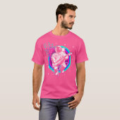 宇宙飛行士遊のエレキギター宇宙。 Tシャツ (正面フル)