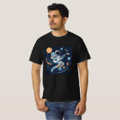 宇宙飛行士遊のギター宇宙 Tシャツ (正面フル)