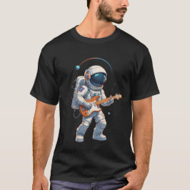 宇宙飛行士遊のギター Tシャツ