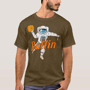 宇宙飛行士遊のバスケットボールTシャツ Tシャツ