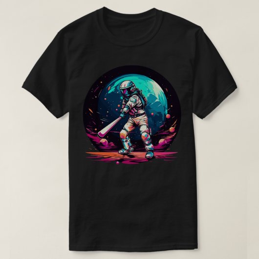 宇宙飛行士遊の宇宙 Tシャツ (デザイン正面)