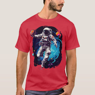 宇宙飛行士遊の宇宙 Tシャツ