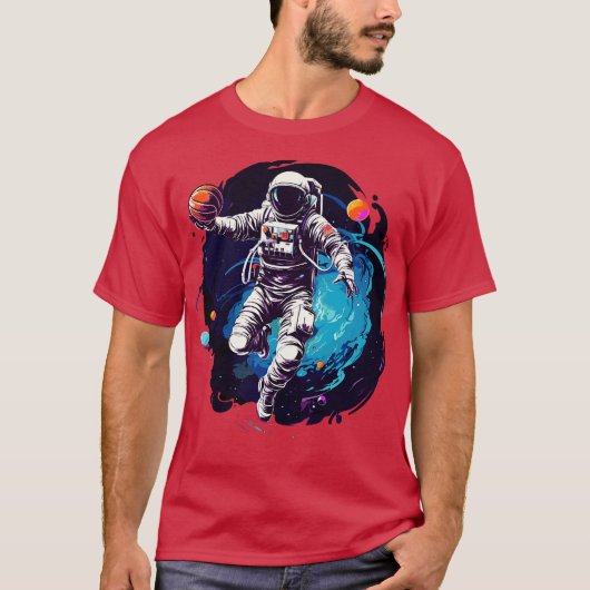 宇宙飛行士遊の宇宙 Tシャツ (正面)