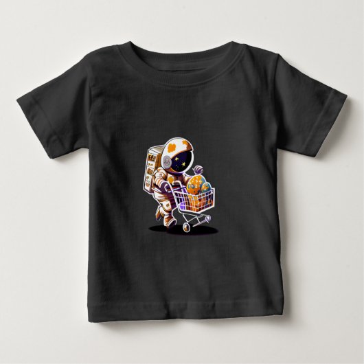 宇宙飛行士遠征 ベビーTシャツ (正面)