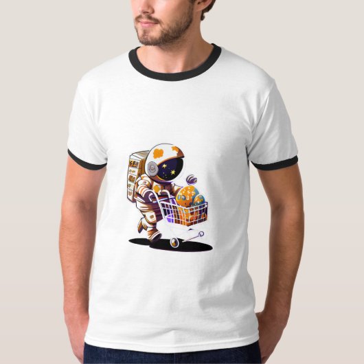 宇宙飛行士遠征 Tシャツ (正面)
