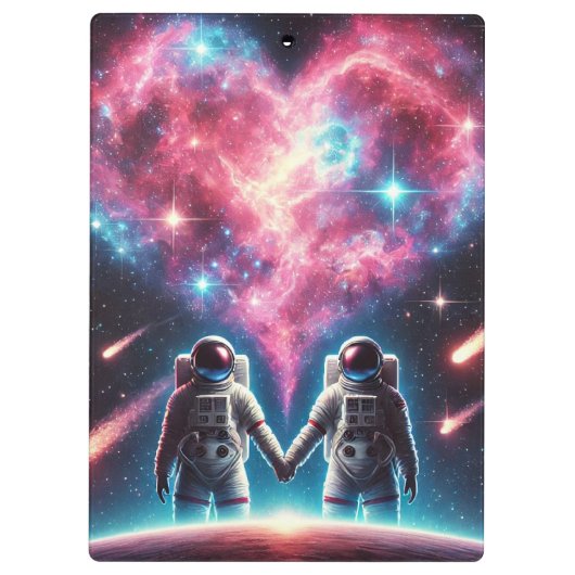 宇宙飛行士銀河系クリップボード クリップボード (裏面)