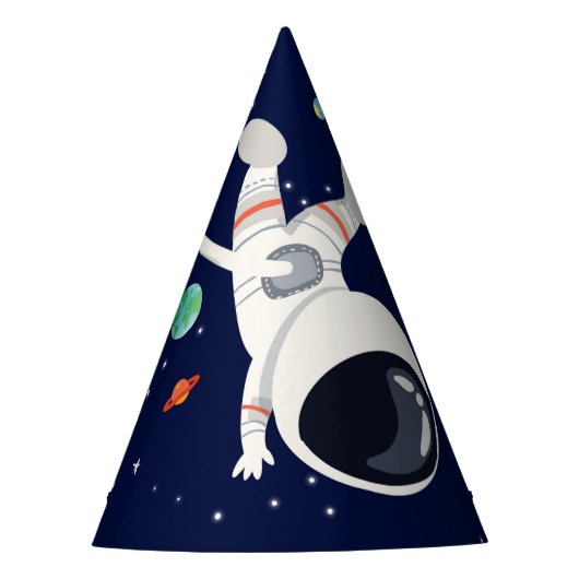 宇宙飛行士銀河系惑星太陽地球 パーティーハット (正面)