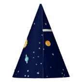 宇宙飛行士銀河系惑星太陽地球 パーティーハット (裏面)