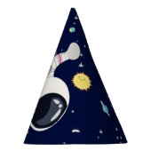 宇宙飛行士銀河系惑星太陽地球 パーティーハット (右)