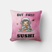 宇宙飛行士食べの寿司 クッション (正面)