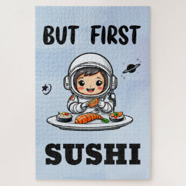 宇宙飛行士食べの寿司 ジグソーパズル