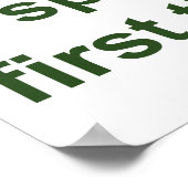 宇宙飛行士食べの食べ物宇宙 – 食の事実 ポスター (角)