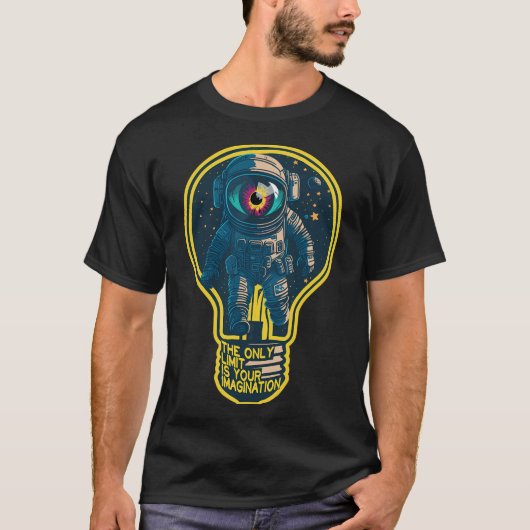 宇宙飛行士001 Tシャツ (正面)
