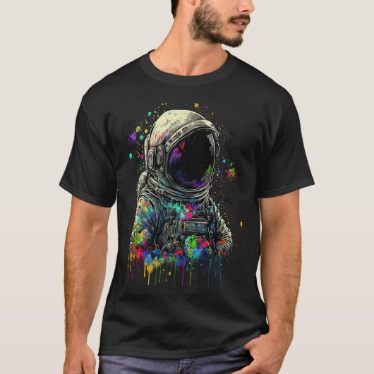 宇宙飛行士1 Tシャツ (正面)