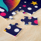 宇宙飛行士4 ジグソーパズル (側面)