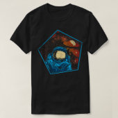 宇宙飛行士4 Tシャツ (デザイン正面)