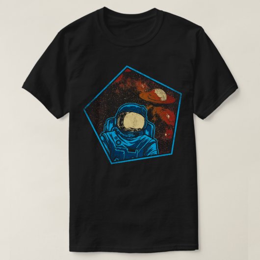 宇宙飛行士4 Tシャツ (デザイン正面)