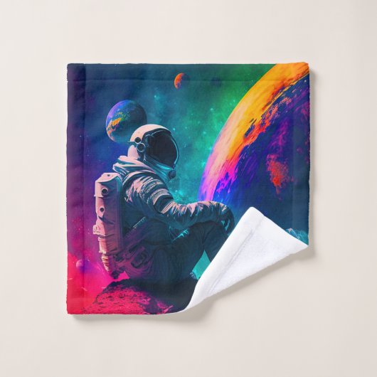 宇宙飛行士 ウォッシュタオル (ウォッシュタオル)