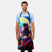 宇宙飛行士 エプロン (着用した状態)