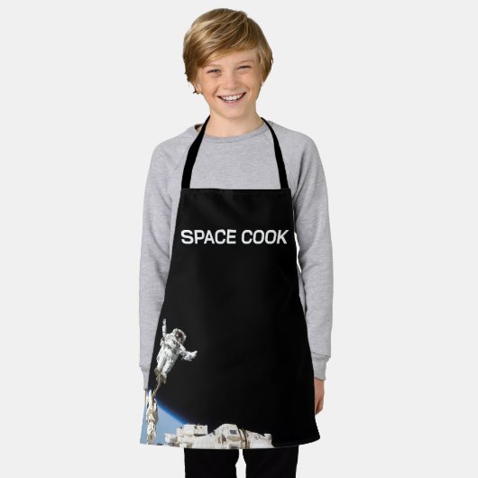 宇宙飛行士 エプロン (着用した状態)