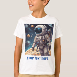 宇宙飛行士、カスタマイズ可能 Tシャツ