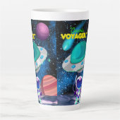 宇宙飛行士 カフェラテマグ (正面)