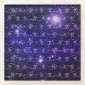 宇宙飛行士 ガラスコースター (正面)