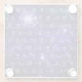 宇宙飛行士 ガラスコースター (裏面)