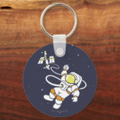 宇宙飛行士 キーホルダー (正面)