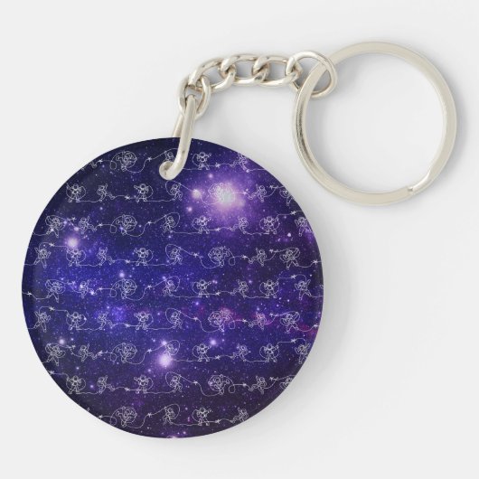 宇宙飛行士 キーホルダー (裏面)